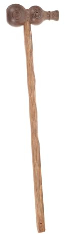 KOMBIUDA Martillo De Wengué Para Masaje Corporal Herramienta De Masaje De Puntos De Acupuntura Para Relajación Muscular El Hogar o Gimnasio