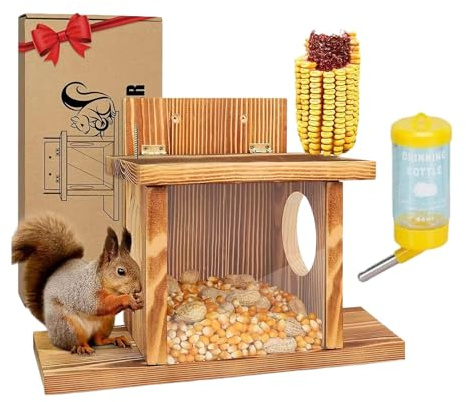 Para Ardillas Listadas Resistente a la Intemperie Decoración para Jardín y