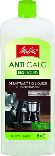 Melitta Anti-Calc Bio Liquid Descaler for Coffee Machines & Espresso Machines, Removes Limescale Deposits, 250 ml