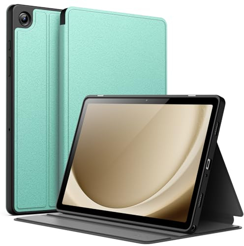 JETech Skyddsfodral för Samsung Galaxy Tab A9 Plus 11, Grön | Stativ i Flera Vinklar, Tunt Skydd Skal, Automatisk Väckning/Sömn