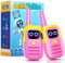 Grriopi Kids Walkie Talkies, 3-12 Year Old Girl Gifts for 4 5 6 7 Year Olds Girl Toys Age 5 6 7 8 Walkie Talkie Kids Toys Age 3 4 5 6 7 Sensory Toys Birthday Presents Kid Garden Toys Outdoor Toy Pink