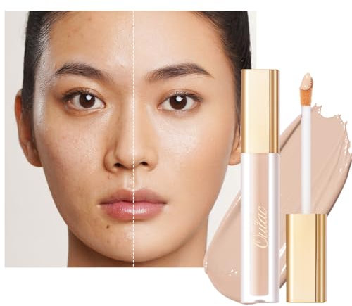 Oulac Concealer für Gesicht und Augenringe, langanhaltender Abdeckstift Kosmetik, Concealer Augenringe mit Hyaluronic Acid, Farbcode: N2 Buff, 3.8ml