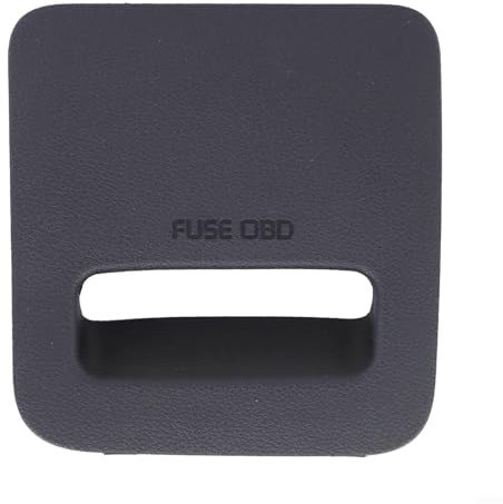 Besshepplo Car Interior Fuse Box Cover Car Electrical System Protection 84756-D5000WK for Kia Optima 2016-2020 Black ABS Anti-Corrosion Wear Resistant