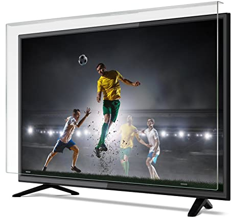 Notvex 43 pulgadas TV Protección/ 100% Protector de Pantalla Garantizado/Protector de Pantalla TV/Cristal Protector/Sin arañazos/Apto para todos los modelos (32 pulgadas - 75 pulgadas disponibles)