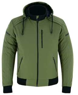 BLACKWILD Motorradjacke Herren | City Street CE-zertifiziert Protektorenjacke | Leicht und Atmungsaktiv Motorradjacke Herren