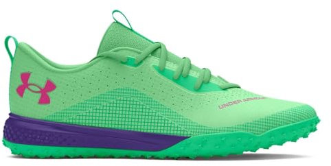 Under Armour Mens Shadow 2 Turf Football Shoes Astro Boots Green/VaporGreen/Pink 7 (41)
