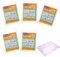 DBOO 6 Pieces Plastic Dust Sheets Painter Plastic Drop Cloths Sheet Clear Waterproof Dust Proof Furniture Cover Sheet 3 X 4 m Paint Tarp Floor Wall Protective Film