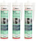 3x dubaust BAS24 Bausilikon Fenstersilikon Neutralsilikon Innen/Aussenbereich witterungsbeständig hochelastisch 310ml Kartusche (weiss)