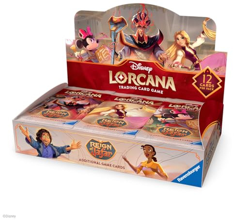 Disney Lorcana: Reign of Jafar - Display mit 24 Booster Packs (Englisch)