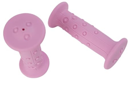 Poignées de guidon de vélo confortables pour vélos BTWIN pour enfants, s'adaptent à un diamètre intérieur de 18 mm (G133 paire rose)