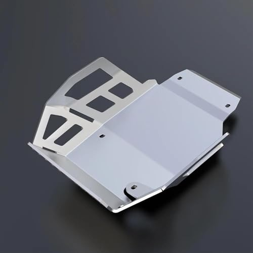 MAKUTU Chasis bajo protección para BMW R850 R R850R 1995-2004 2005 2006 Placa De Deslizamiento De Motocicleta Protector De Chasis De Motor Kit De Cubierta De Protección(Silver)