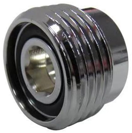 ANMITI Adaptador de válvulas de tanques de inserción DIN a yugos, convertidor de cilindro de buceo, anillos de buceo, abrazaderas A, accesorios de cilindro convertidor