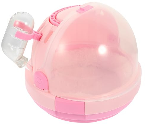 WEKADRIN Tragbarer Kleintierkäfig mit Belüftung Robuster Leichter Hamster Nager transportbox für Meerschweinchen Igel Kaninchen und Sugar Glider Wiederverwendbar Pflegeleicht mit Polster