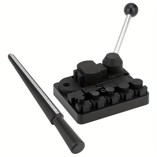 YXINAER Ringbock 1 set nylon smycken ring bock med svart mått för olika material örhänge böjningsverktyg