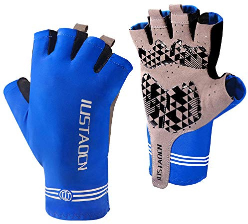 IUSTAOCN Fishing Gloves Kayak Gloves UV Protection Sun Gloves for men and women Mountain Bike Gloves UPF50+,Outdoor Sports Gloves for for Kayaking, Hiking, Paddling, Driving, Canoeing, Rowing, Cycling