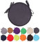 Cmeilau Bunte Stuhlkissen für den Innen- und Außenbereich Runde Sitzkissen Garden Patio Home Kissen - Durchmesser 30 cm / 38 cm, Kissenbezug für Terrassenmöbel, Gartenpolster mit runden Sitzen