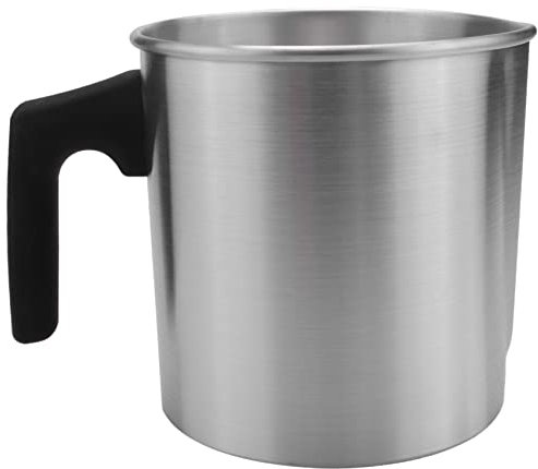 Bruafsir Pentola Fusione da 1,2 Litri Tazza di Fusione Pentola di Fusione Che Pentola di Versamento per La Casa Negozio di Candele DIY