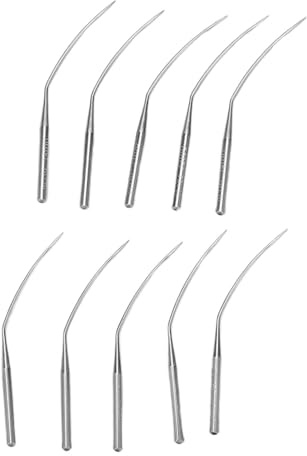 Ago per Cucire Curva a Punto Invisibile, Acciaio Robusto, Finitura Lisciante, 10 Pezzi, Facile da Conservare, Compatibile con Macchina per Cucire Cieca Industriale e Macchina per