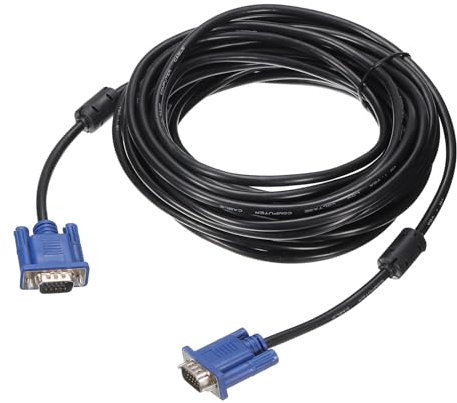 sourcing map VGA to VGA Cable, 9M/30ft Male to Male VGA 3+5 Video Cable for Computer, Projector