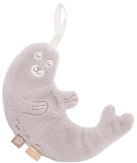 Jollein Schmusetuch Baby - Deepsea Seal - Schnullertuch - 100% Polyester - Kuscheltier - Seehund