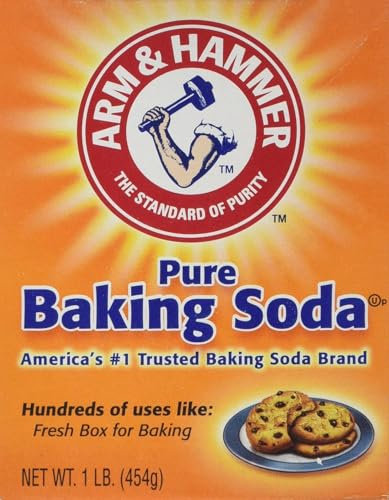 Arm & Hammer Baking Soda, 454g 16 Oz Versatile Kitchen and Household Essential (Pack of 3)