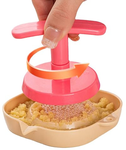 Cinster allo , mano macinino per aglio,Strumento di macinazione da cucina | Taglierina manuale per verdure Chopper Risator trituratore portatile multifunzionale per cucina