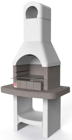 Barbecue in muratura VERONA - griglia 45 cm - carbonella