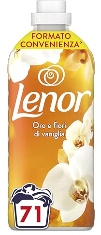 Lenor Ammorbidente 71 Lavaggi, Orchidea e Fiori di Vaniglia, Freschezza Che Dura 3 Volte Più A Lungo, Con Tecnologia Olii Profumati