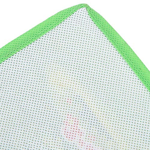 Keenso Jeu de société Serpents et échelles, Tapis d'échecs Pliable Non tissé 60 X 45 Cm avec 4 Pièces et Dés, Jeu de Sol Lavable en Forme de Dessin animé pour Famille, Voyage, Salle de Classe,