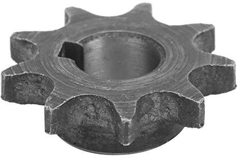 Alomejor Fahrrad Kettenrad Getriebemotor 9 Z?hne mit SCHL¨¹sselnut - Elektrisches Fahrrad Antrieb Motor f¨¹r Kettenantrieb Zahnrad 10 mm Innendurchmesser