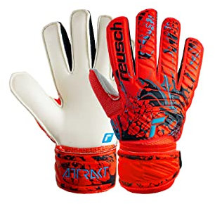 Reusch Torwarthandschuhe Attrakt Grip Junior mit gutem Grip und Außennaht Schnitt