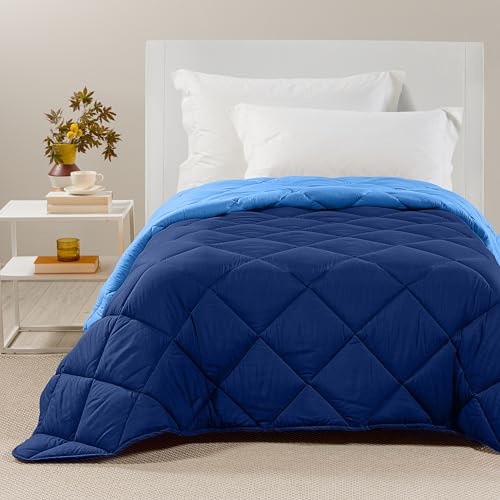 Caleffi - Trapunta Una Piazza Mezza - Microfibra - Piumino 220cm x 265cm - Coperta Calda e Morbida – Ideale per Inverno e Mezza Stagione - Piumone Letto Anallergico - Biancheria da Letto Made in Italy