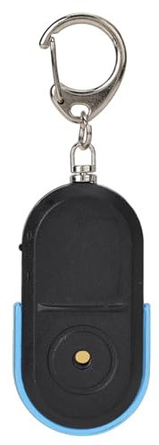 Localizzatore chiavi, Localizzatore chiavi con suono, Localizzatore remoto, Allarme wireless anti-smarrimento Localizzatore cerca chiavi, Attivazione rapida con fischio, Luce LED, (Blue)