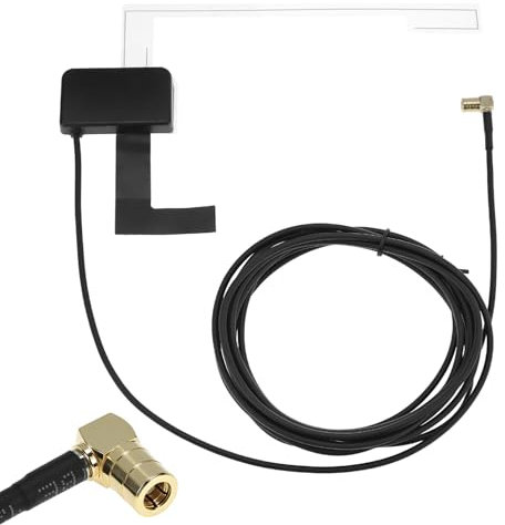 QWORK® Car Radio Antenna, Car Radio Aerial Antenna with 3 Meter Cable