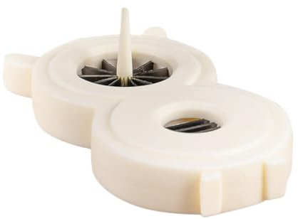 OUNONA Sminuzzatore per Scalogni con Ergonomico Tritatore Inossidabile per Affettare Verdure Cucina Utensile Uso