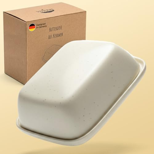 DEKAZIA® Mantequera de cerámica, 250 g