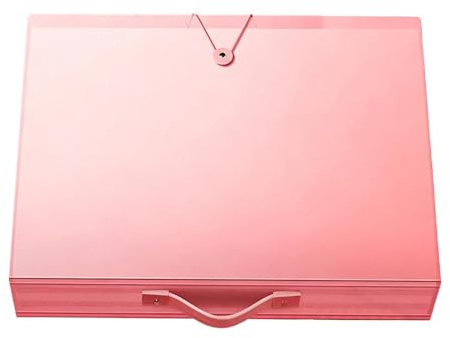 -Carpeta - 60 bolsillos Organizador de maletas portátil duradero | Carpeta transparente de compartimentos - Para pinturas, certificados, oficina, aula, hogar, dormitorio, escritorio, estudio, mujeres