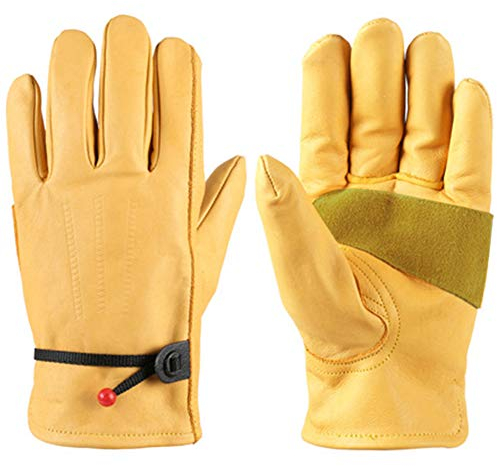 Amorar Lederhandschuh Arbeitshandschuhe Gartenhandschuhe Herren Damen Winterhandschuhe Retro Lokomotivhandschuhe Fahrerhandschuhe Montagehandschuhe Schutzhandschuhe