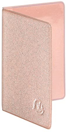 Exacompta - 5105149E - Porte-cartes Eden - 7 x 10 cm - Coloris rose poudré