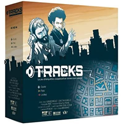 KYF Edition - Asmodee - Tracks - Siren Bay - Board Games - Card Games - Audio Survey Game - Adult and Child Game from 12 Years - 1 to 6 Players - 25 Minutes - French Version