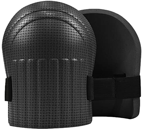 1 Paar Professionelle Kniebandage für Arbeit, Weiche Knieschoner aus Evagummi mit Verstellbaren Träger, Rutschfest Knieschoner Garten Kniekissen für Gartenarbeit, Bodenreinigung, Bau, Volleyball, Yoga