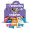 MILKA Favourites - Assortiment de Chocolats 108 Chocolats Individuels - 5 Recettes : MMMAX Cheesecake, Oreo Lait, MMMAX Caramel et Noisette, Oreo blanc, Milkinis - A Offrir ou Partager - Boîte de 1 kg