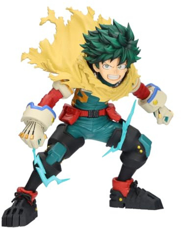 Banpresto Izuku Midoriya II My Hero Academia The Amazing Heroes Plus 11 cm BP28680P Multicolore, figura da collezione, ideale per i fan degli anime