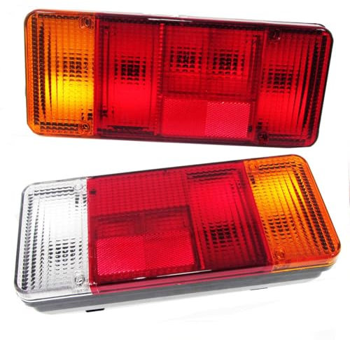 Générique 2x Feu arriere Gauche Droite Feux Arriere pour camion, remorque, Daily, Boxer, Ducato, Jumper 12V/24V