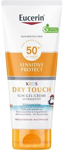 Eucerin Sensitive Protect Kids Dry-Touch Sun Gel-Creme LSF 50+, 200 ml Crème