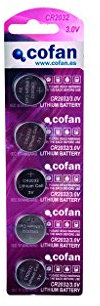 Pilas Botón CR2032/3.0V