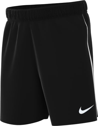 Nike Knit Soccer Shorts Y Nk DF Lge Knit III Short K, Black/White/White, DR0968-010, XL