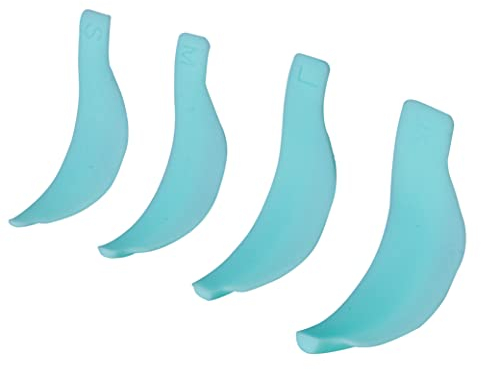 Augenmanufaktur selbsthaftende Silikon Pads - Augenpads ohne Kleber fürs Wimpernlifting, wiederverwendbar für bis zu 100 Anwendungen - in 4 verschiedenen Größen, aus extrem weichem Silicon