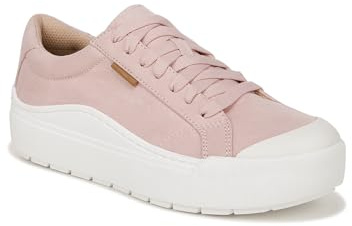 Dr. Scholl's Shoes Womens Time Off Sneaker Sepia Rose Microfiber 7.5 M