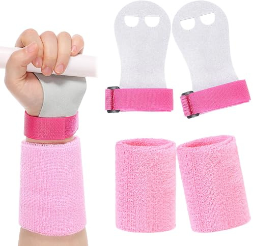 Griffpads Kinder Turnen, Reck Handschuhe Reckriemchen Turnen Mädchen